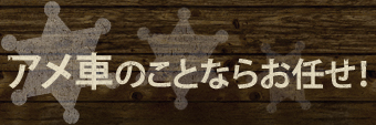 アメ車のことならお任せ！